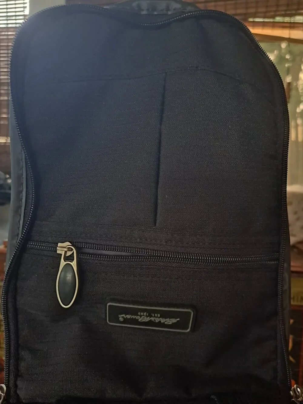 Eddie Bauer Hanging Travel Toiletry Bag Black Nylon Soft Case Mesh Pockets - Picture 5 of 8